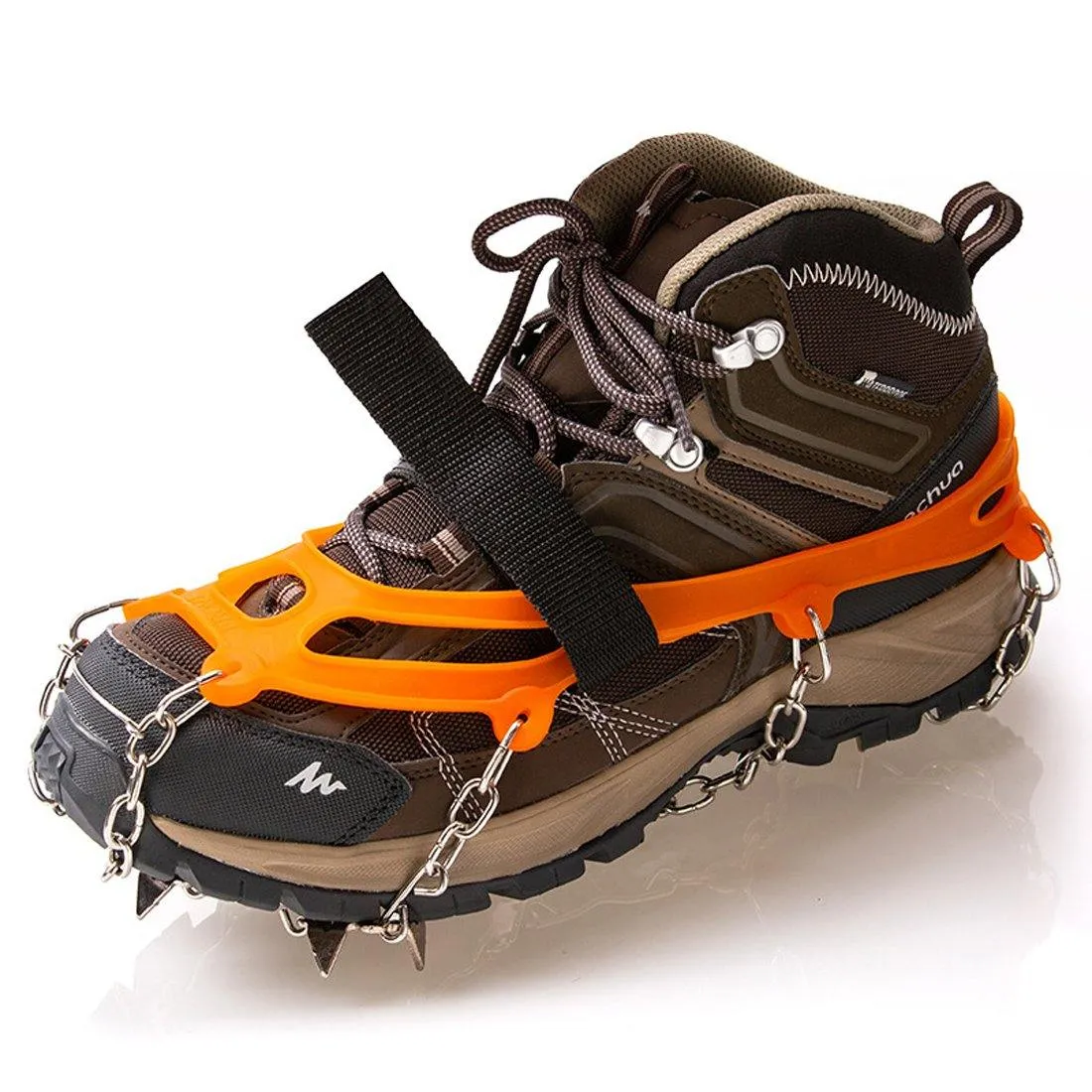 Crampons Ice Cleats Traction Snow Grips for Boots Shoes Stainless Steel