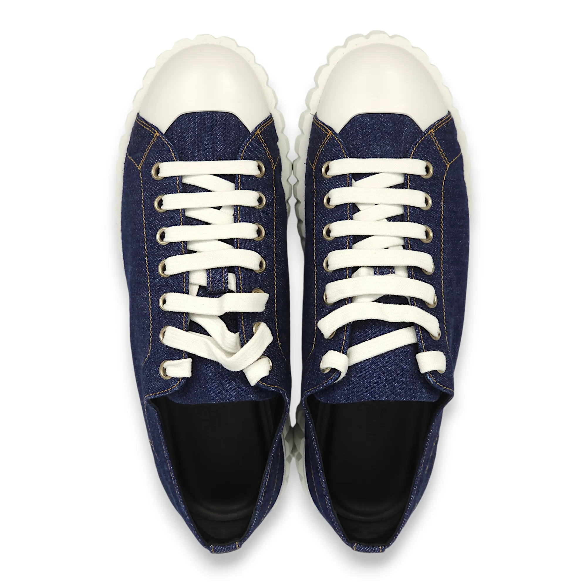 Cross 39.5 Blue Sneakers in Denim