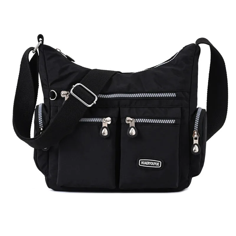 Cross-Border Trendy Nylon Cloth Bag Women's Shoulder Bag  Autumn New Crossbody Bag Nylon Cloth Crossbody Women's Bag