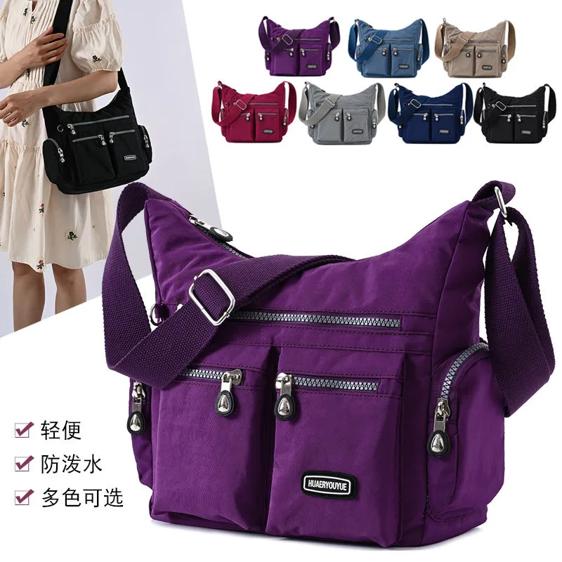 Cross-Border Trendy Nylon Cloth Bag Women's Shoulder Bag  Autumn New Crossbody Bag Nylon Cloth Crossbody Women's Bag