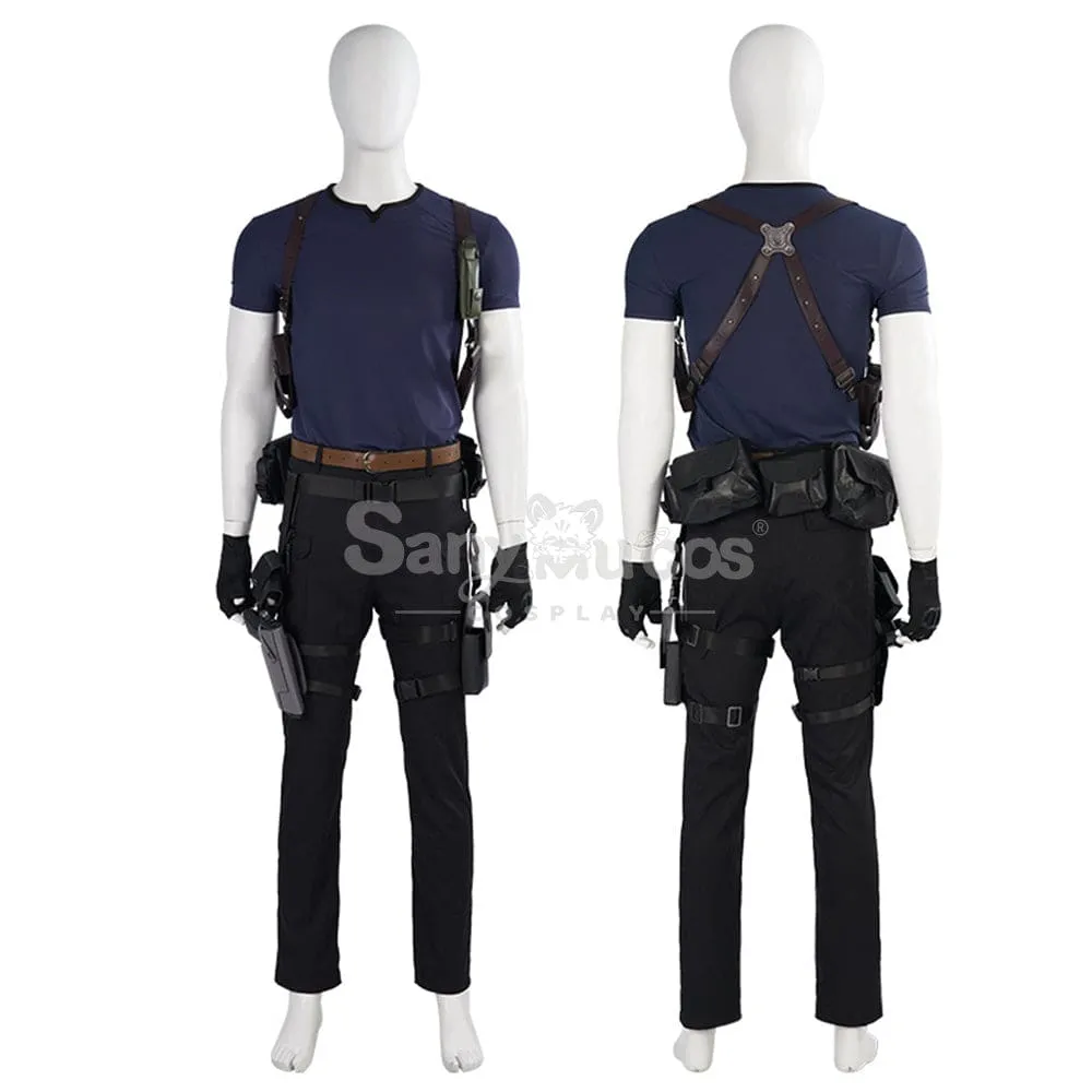 【Custom-Tailor】Game Resident Evil 4 Remake Cosplay Leon Cosplay Costume