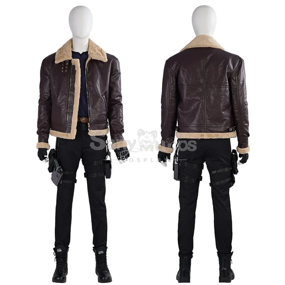 【Custom-Tailor】Game Resident Evil 4 Remake Cosplay Leon Cosplay Costume