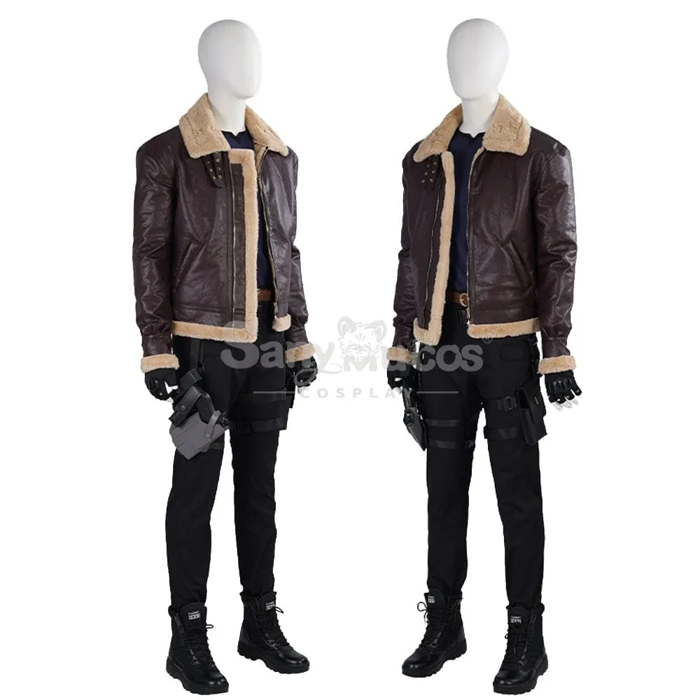 【Custom-Tailor】Game Resident Evil 4 Remake Cosplay Leon Cosplay Costume