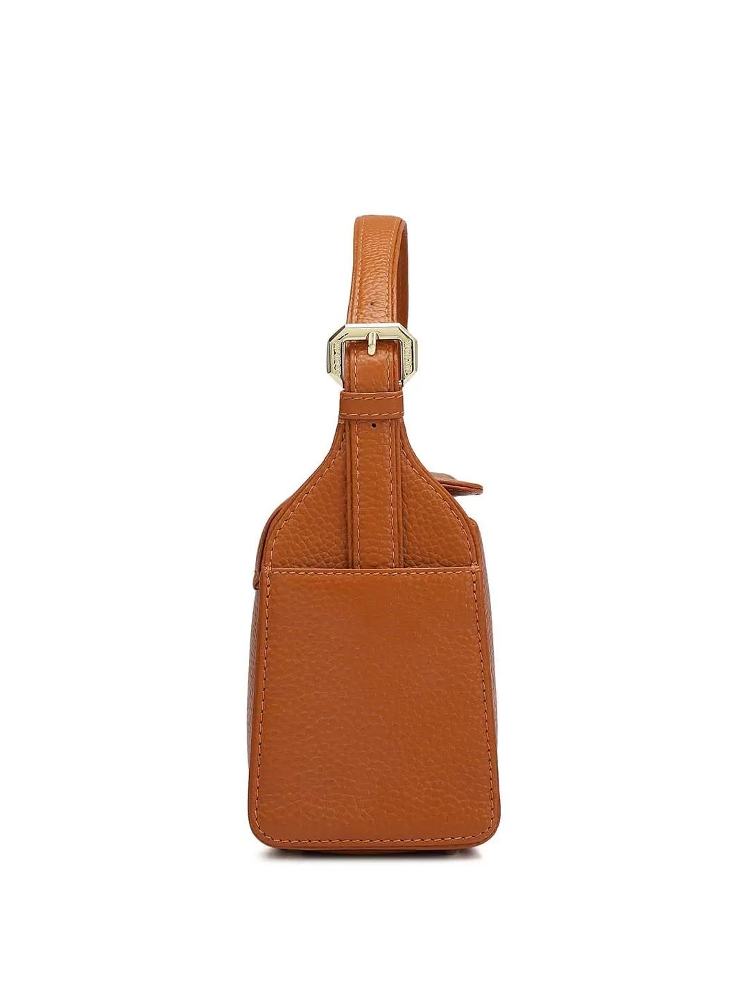 Da Milano Genuine Leather Orange Sling (01681) (Small)