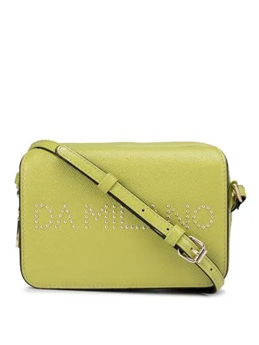 Da Milano Genuine Leather Yellow Sling Bag (00045B) (Small)