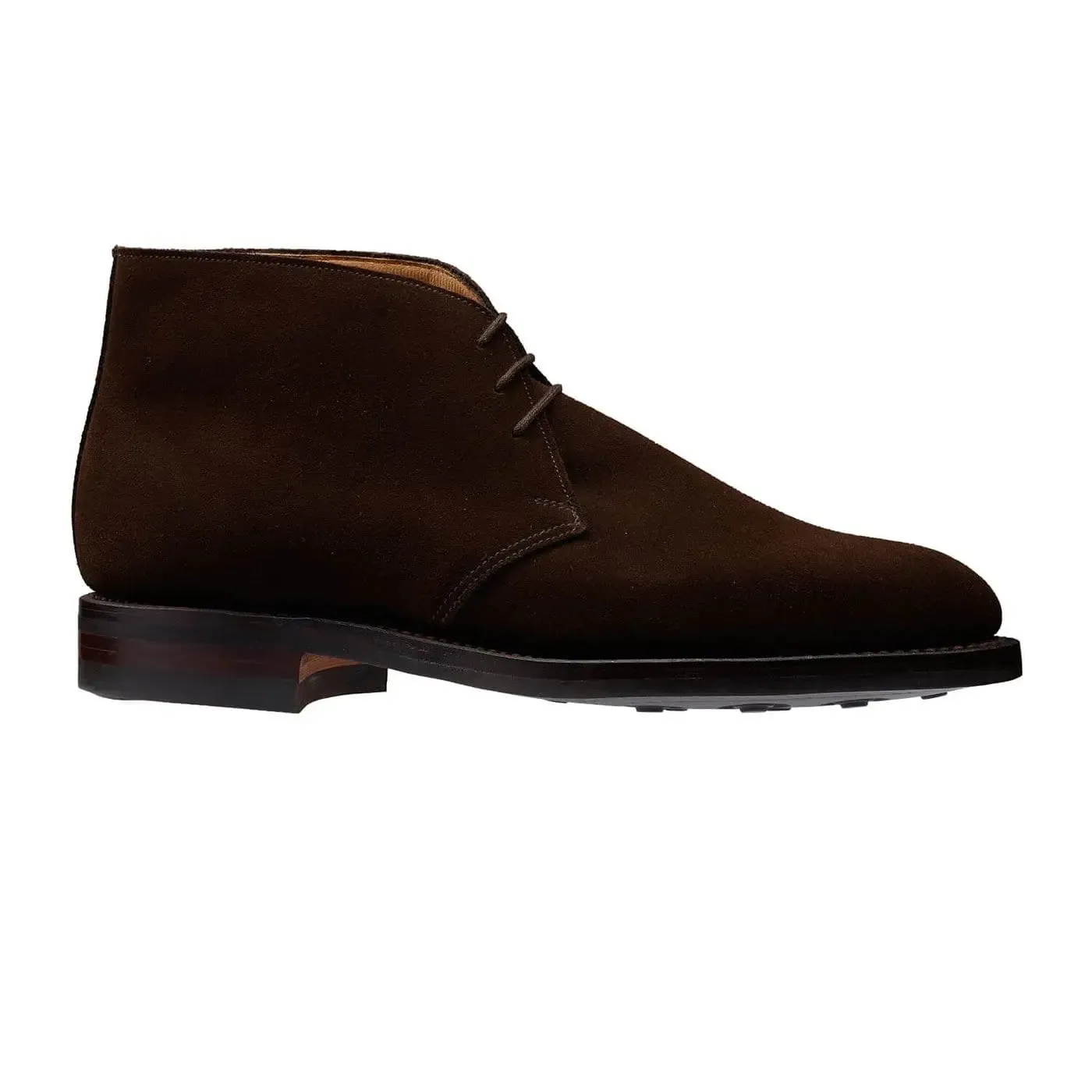 Dark Brown Chiltern Suede Chukka Boots