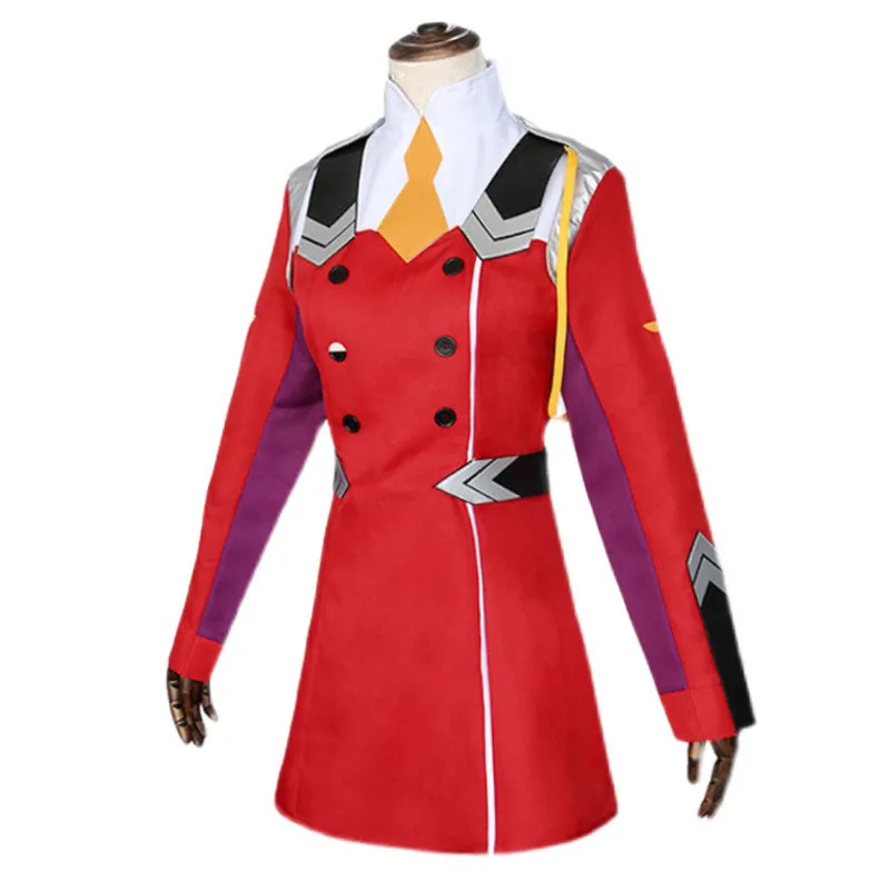 Darling in the Franxx Zero Two Code 002 Cosplay Costume