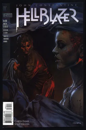 DC Comics Vertigo Press John CONSTANTINE HELLBLAZER #80 Garth Ennis Supernatural Magic Gothic Horror Anti-Super Hero Goth