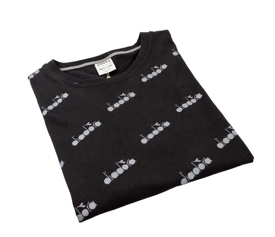 Diadora Logo Black Beat T Shirt