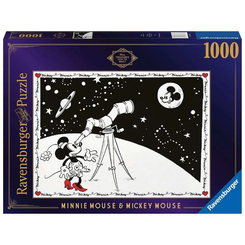 Disney Vault: Minnie & Mickey Sweethearts 1000 Piece Puzzle