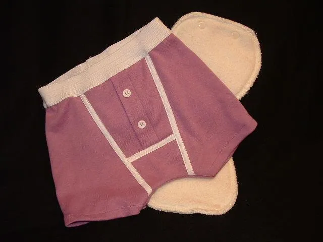 Ditto Daddy Girls Boxer Brief Trainer Sewing Pattern 5-8