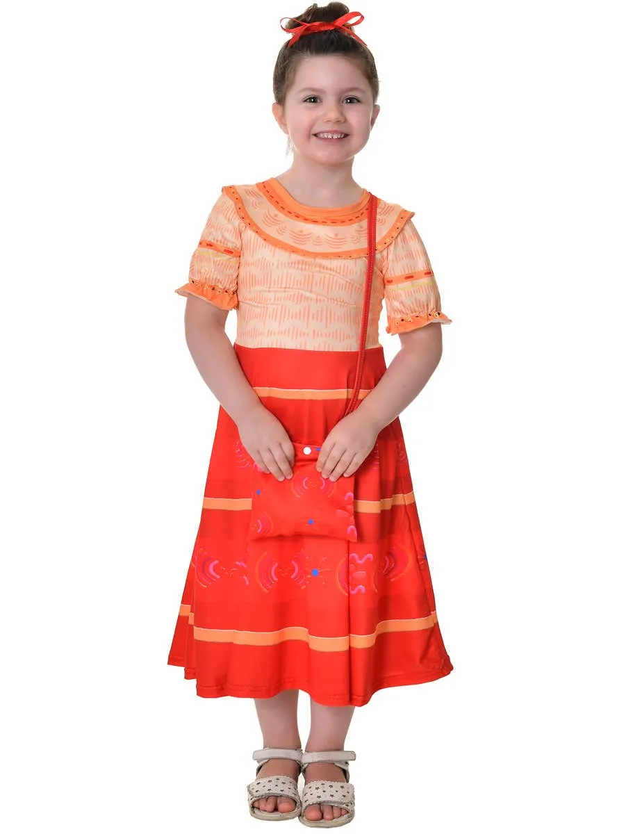 Dollores Girls Deluxe Dress Up Costume and Bag