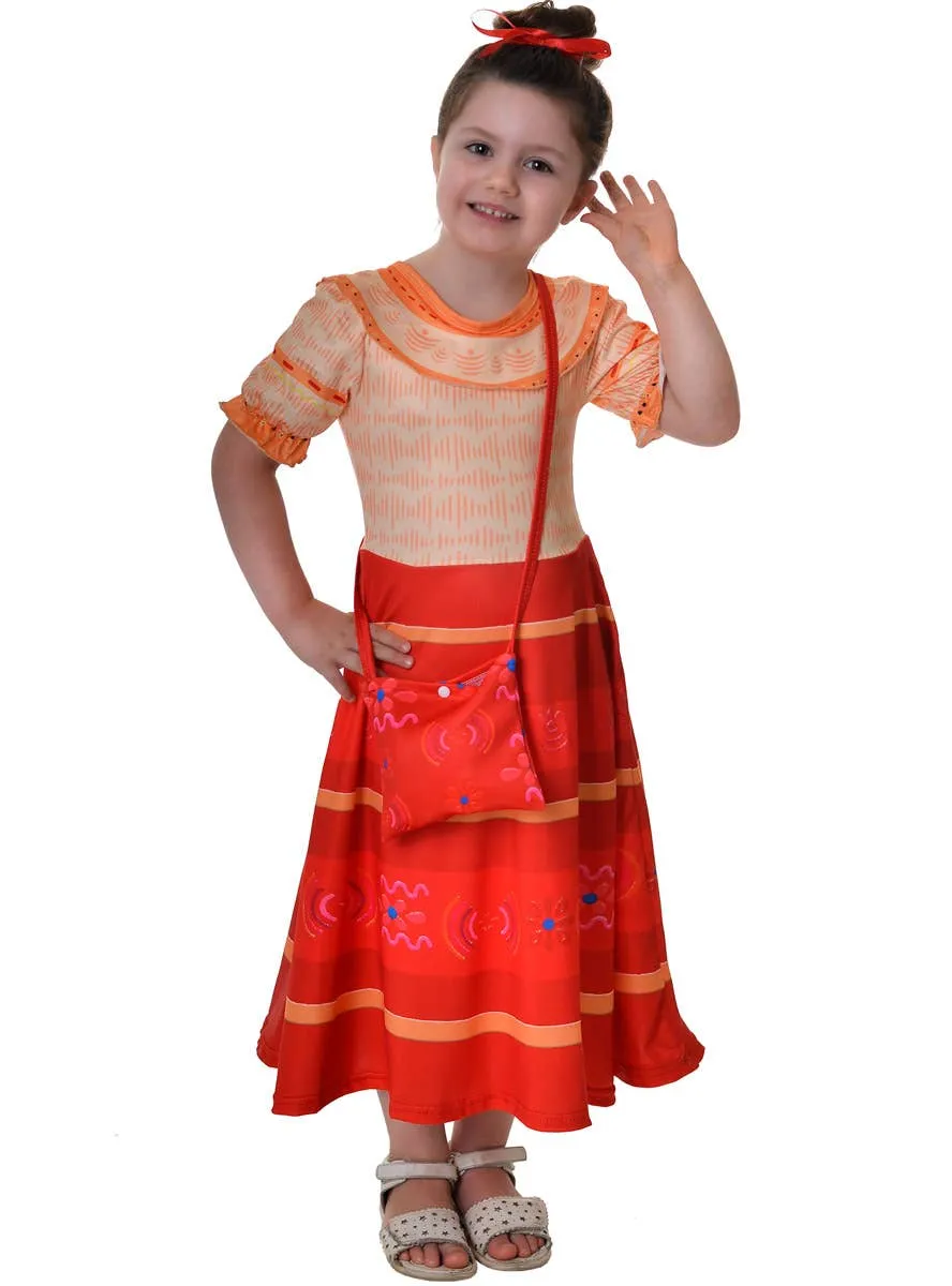 Dollores Girls Deluxe Dress Up Costume and Bag