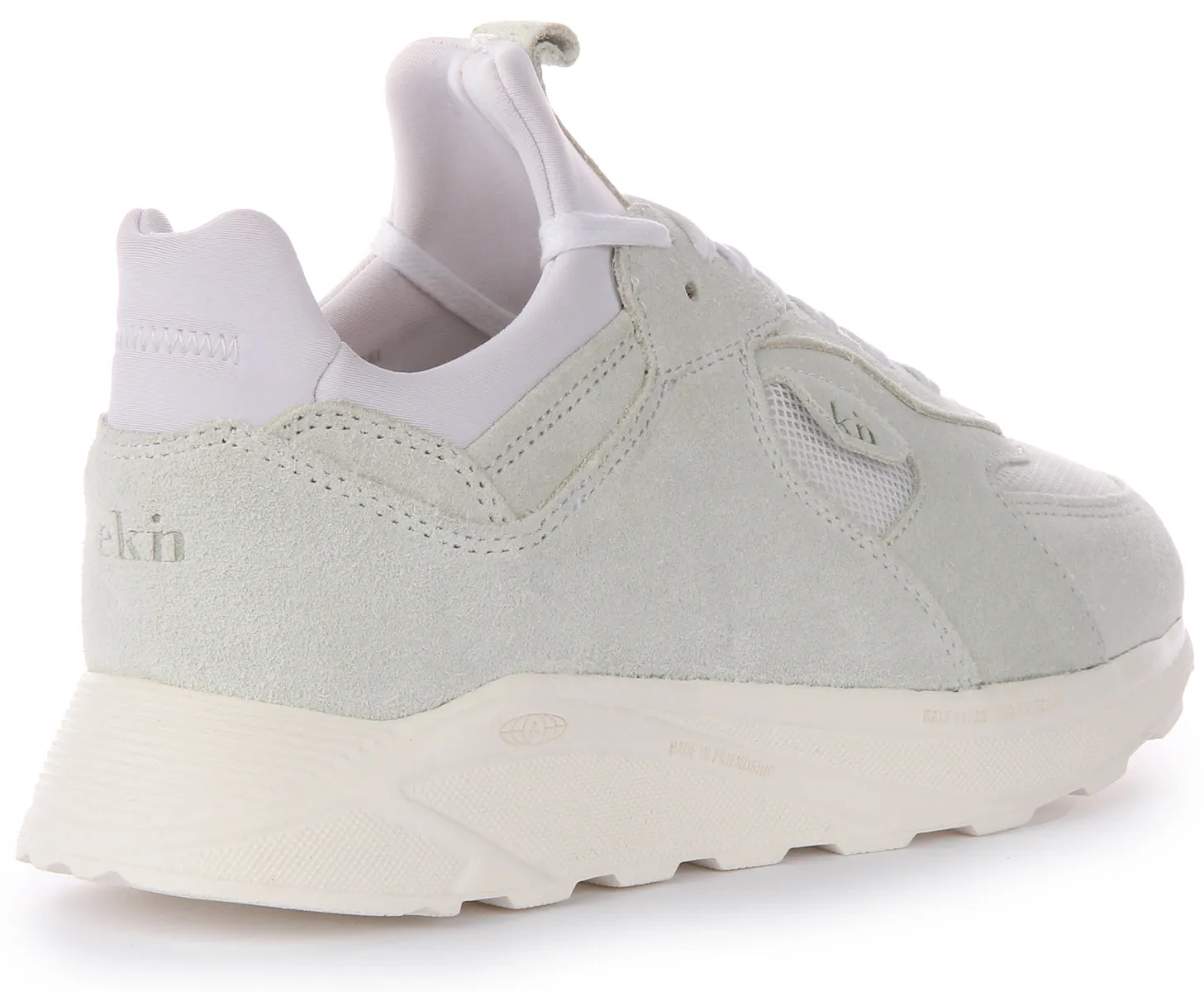 Ekn Larch Trainer In Light Grey