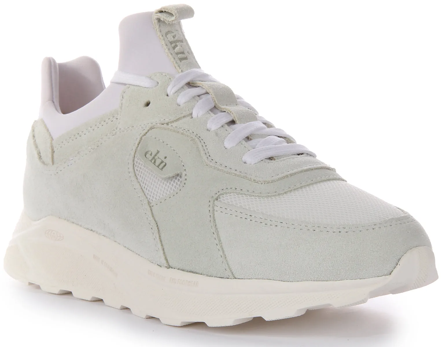 Ekn Larch Trainer In Light Grey