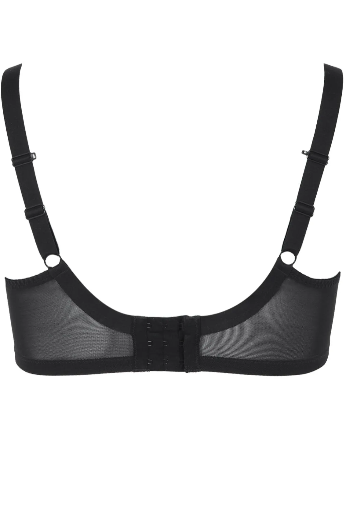 Elomi Energise Sports Bra With Underwire, Black | Elomi Sports Bras | Black Elomi Sports Bras