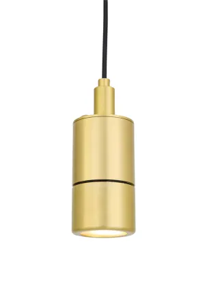 Ennis Brass Spot Pendant Light