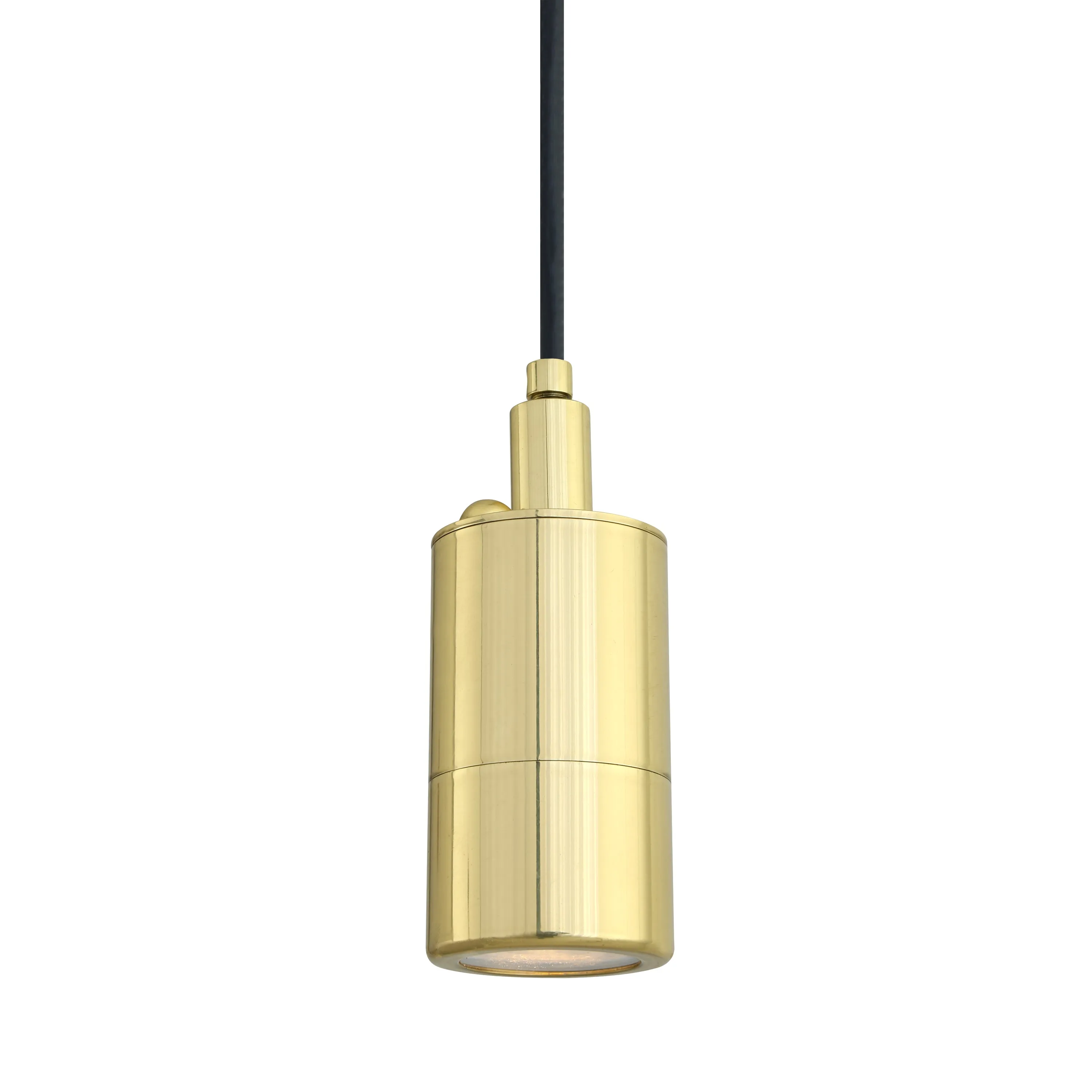 Ennis Brass Spot Pendant Light