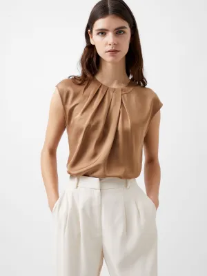 Ennis Eco Satin Neck Detail Top