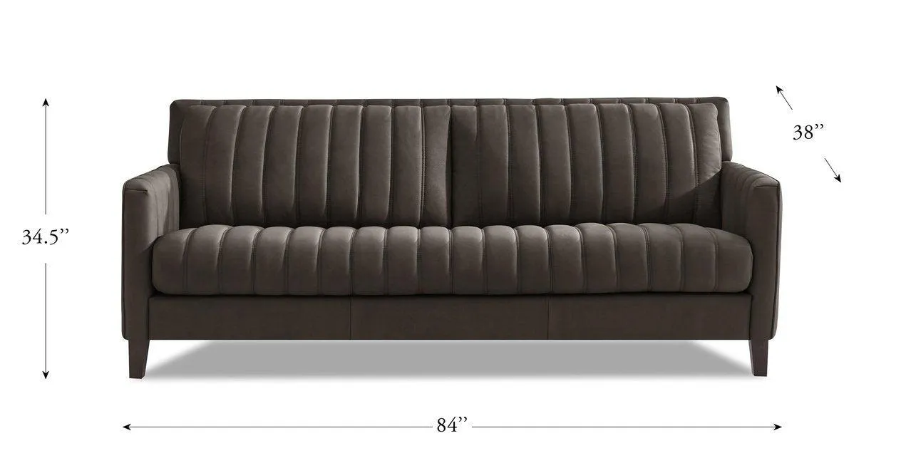 Ennis Leather Sofa Collection