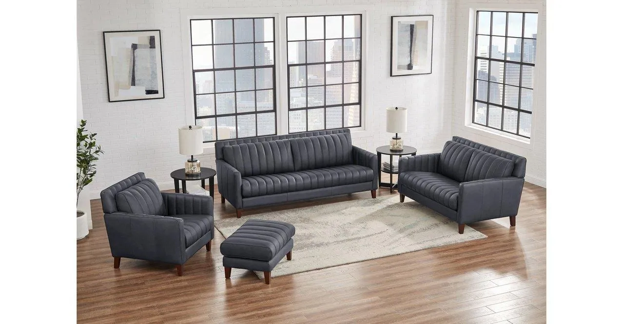 Ennis Leather Sofa Collection