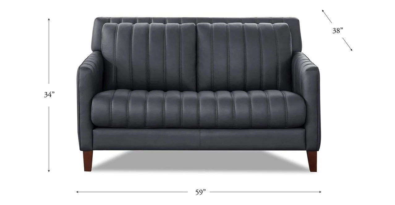 Ennis Leather Sofa Collection