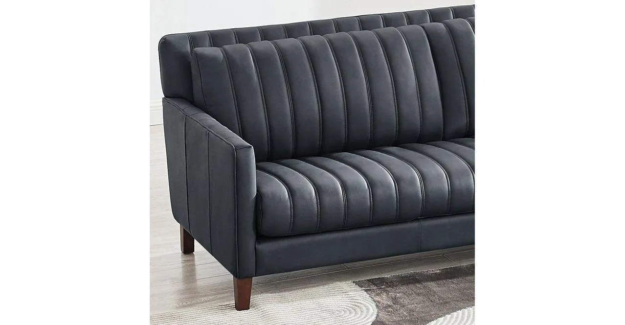 Ennis Leather Sofa Collection