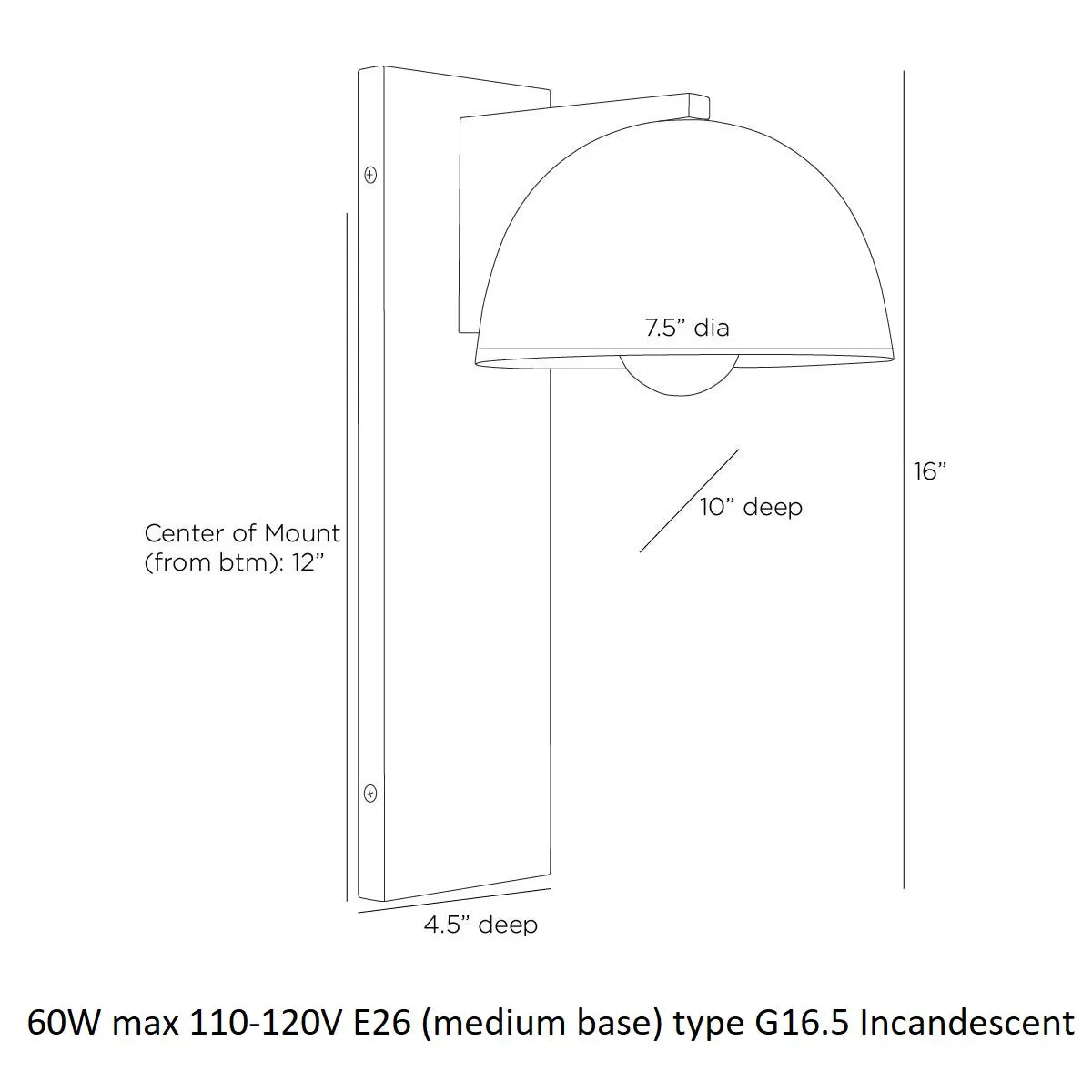 Ennis Outdoor Wall Sconce