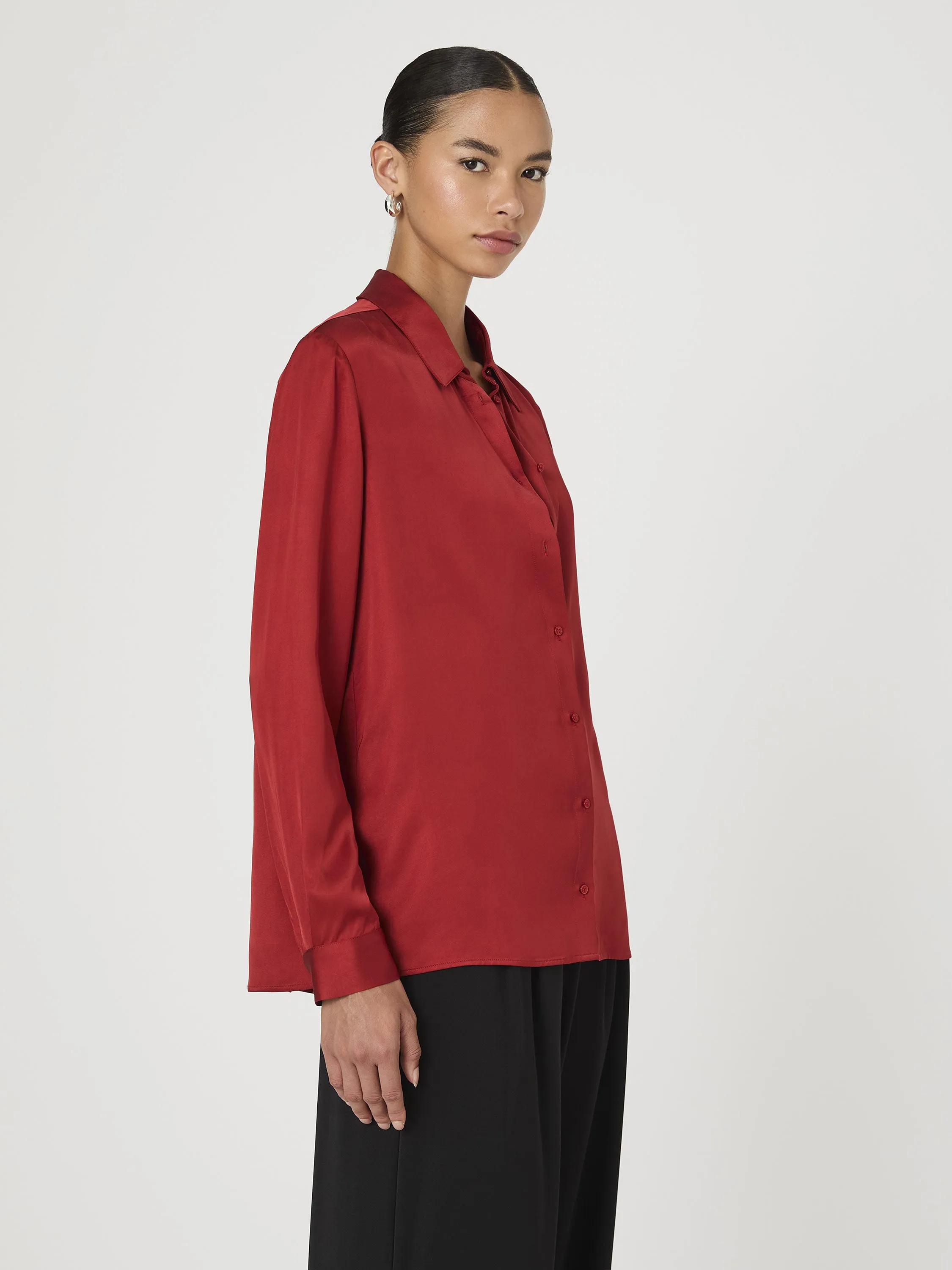 Ennis Satin Shirt