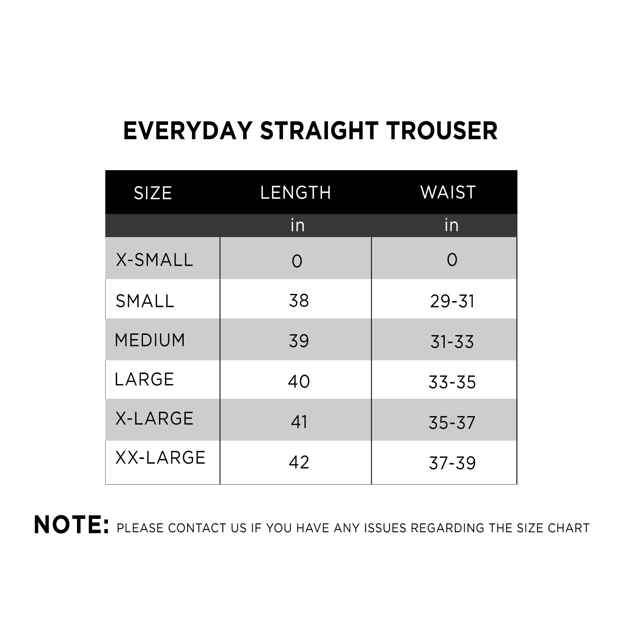 Everyday Straight Trouser