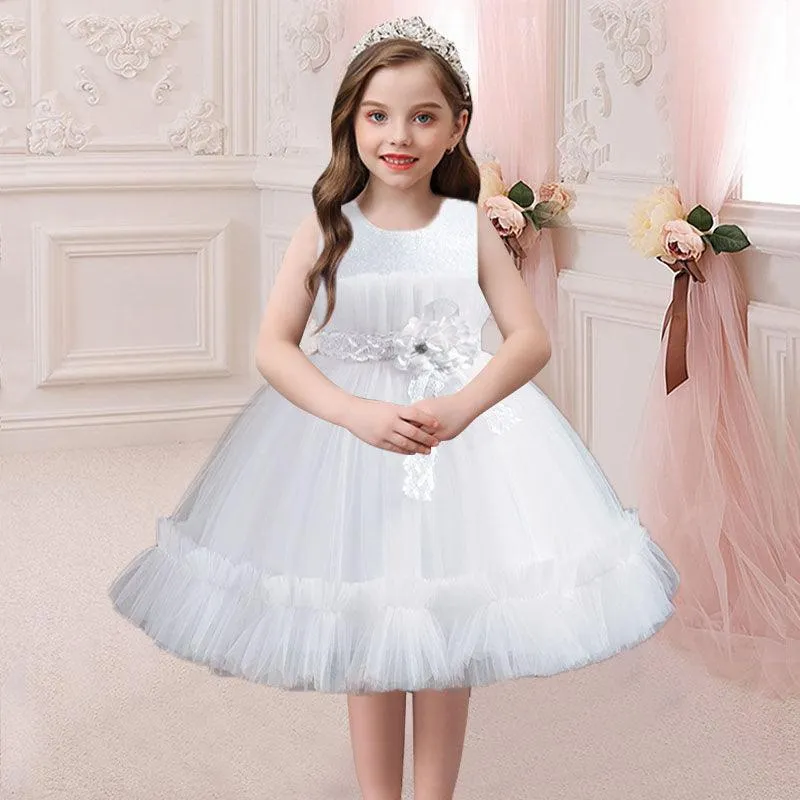 Exquisite Floral Children's Gown