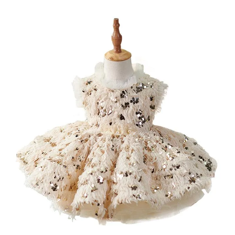 Exquisite Sequin Princess Dress