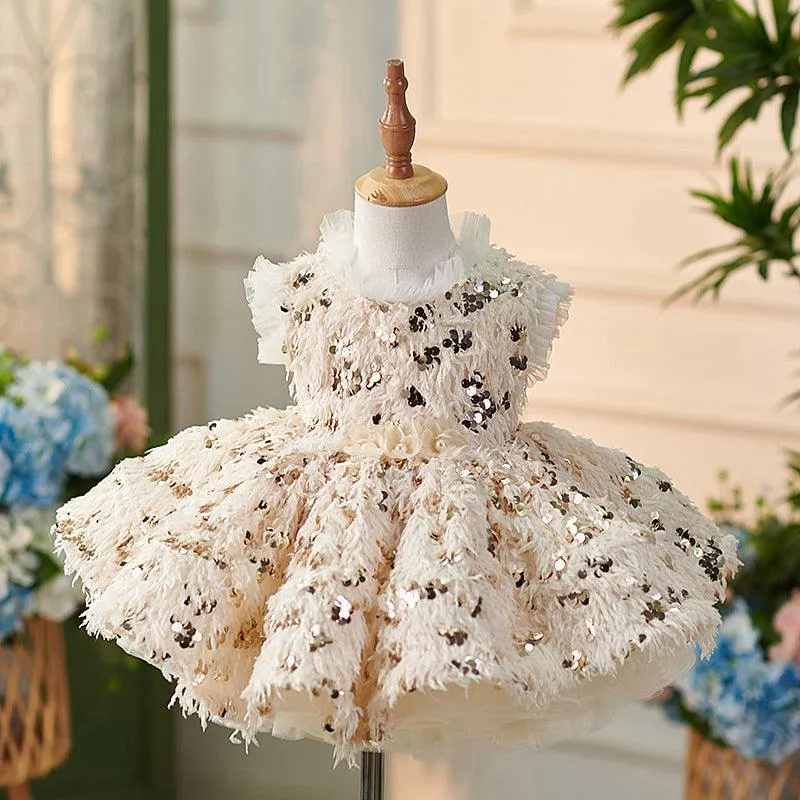 Exquisite Sequin Princess Dress