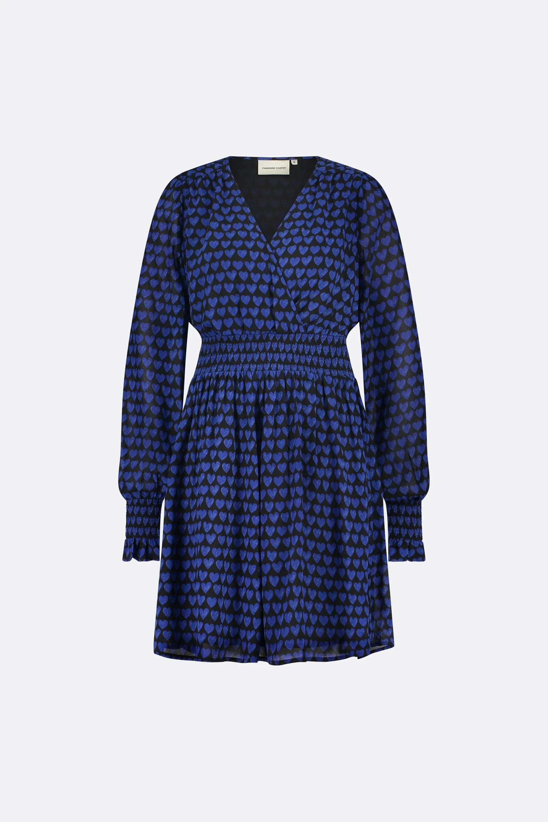 Fabienne Chapot Anjuna Dress Blue Love Print