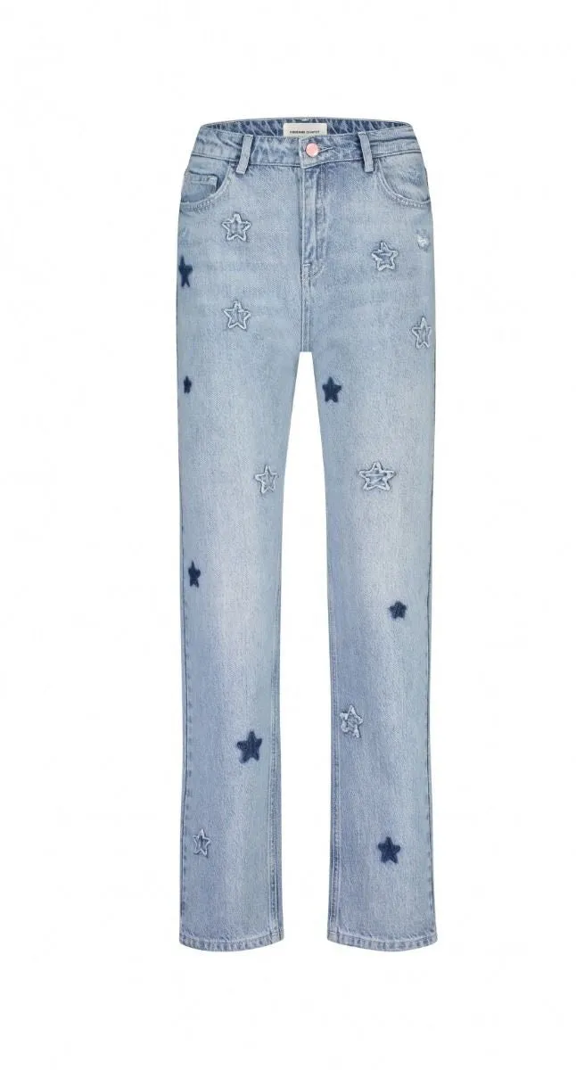 Fabienne Chapot Lola Straight Jeans Vintage Light Blue