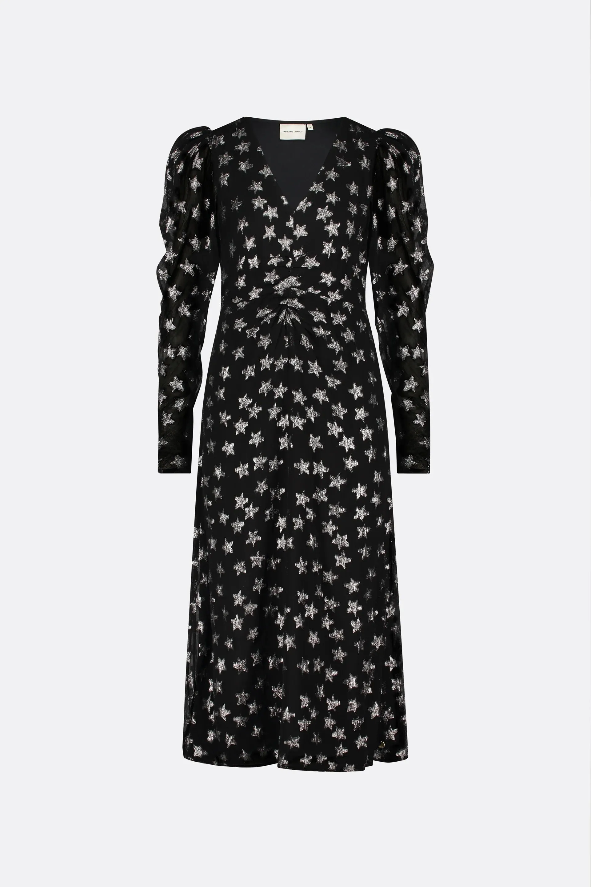 Fabienne Chapot Vera Dress Star Lurex Jacquard Print