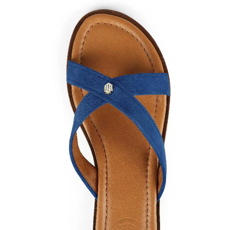 Fairfax & Favor Holkham Ladies Sandal - Porto Blue