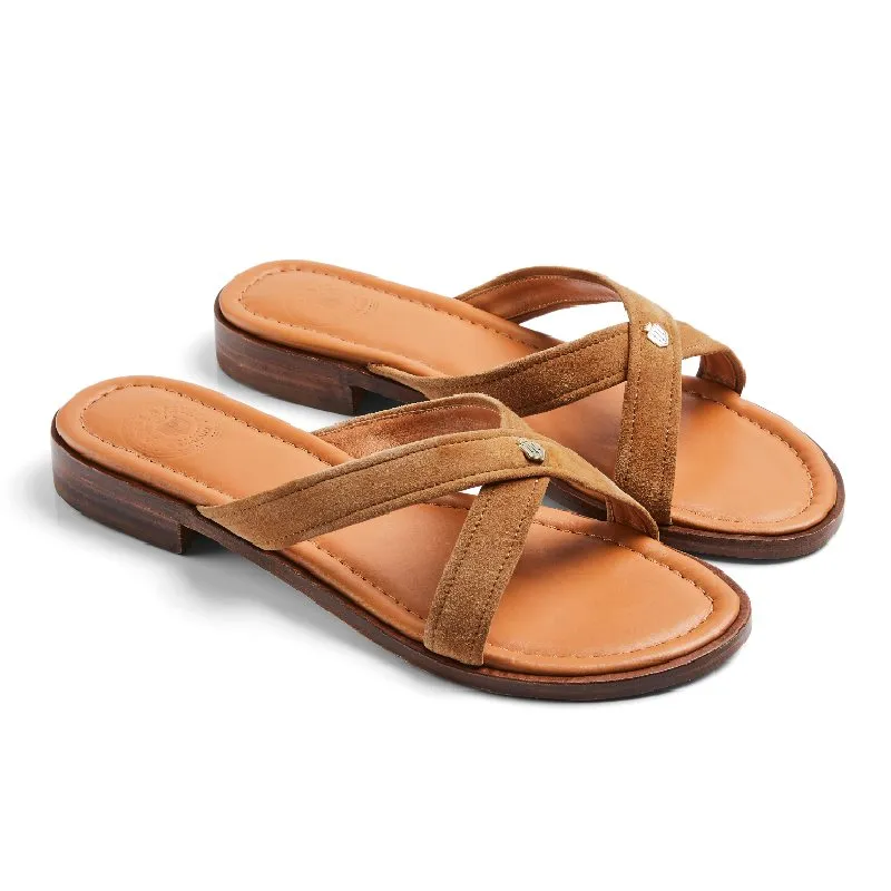 Fairfax & Favor Holkham Ladies Sandal - Tan