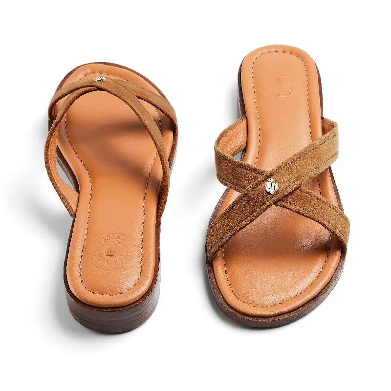 Fairfax & Favor Holkham Ladies Sandal - Tan