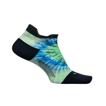 Feetures Unisex Elite Light Cushion Sock (Limited Edition) - Electric Sunburst