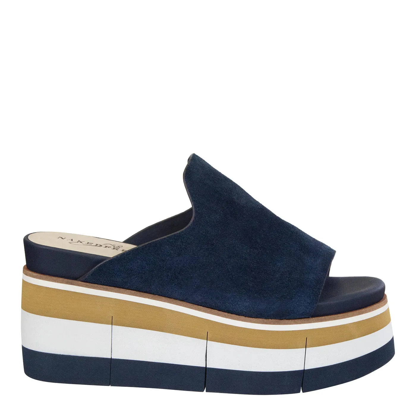 Flow Platform Sandal - Navy