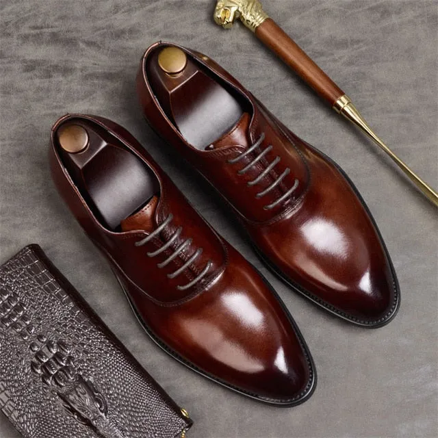 Formal Shoes Genuine Leather Oxford Shoes