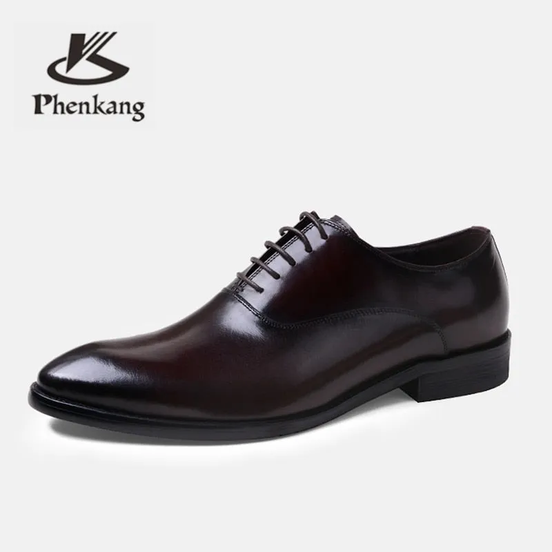 Formal Shoes Genuine Leather Oxford Shoes