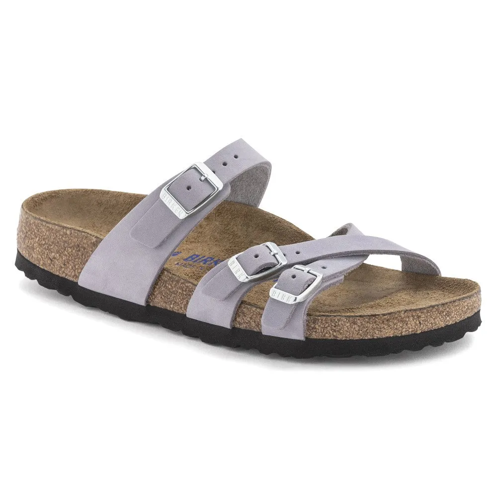 Franca Nubuck Soft Footbed Sandal