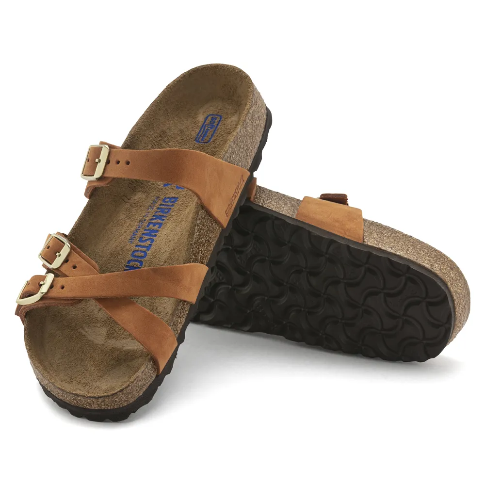 Franca Nubuck Soft Footbed Sandal