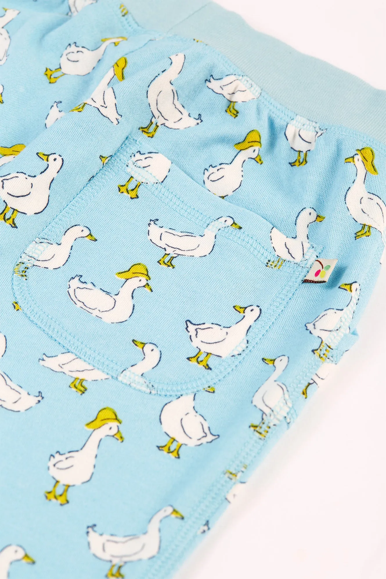 Frugi Aiden Printed Shorts Slish Splash Ducks