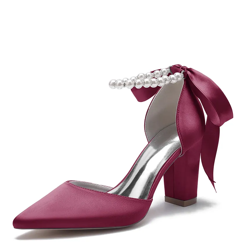 Funki Buys | Shoes | Women's Luxury Satin Tie Bridal Shoes