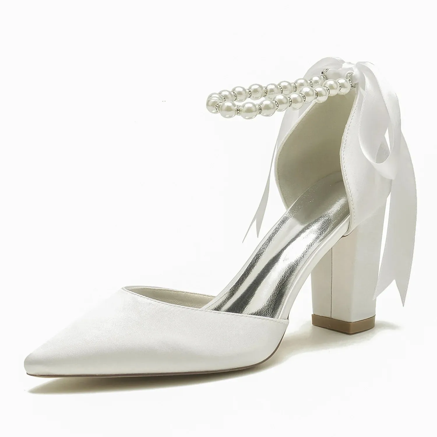 Funki Buys | Shoes | Women's Luxury Satin Tie Bridal Shoes