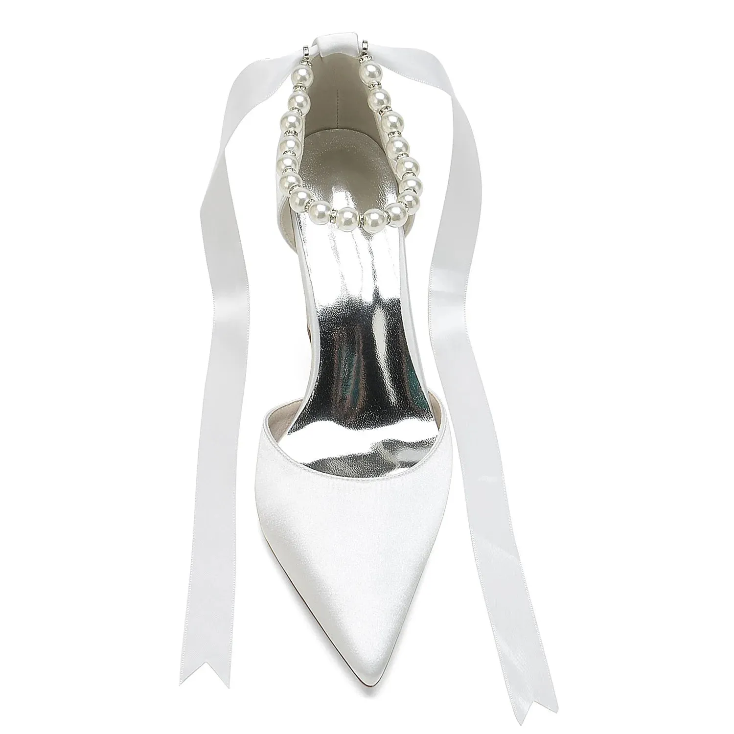 Funki Buys | Shoes | Women's Luxury Satin Tie Bridal Shoes