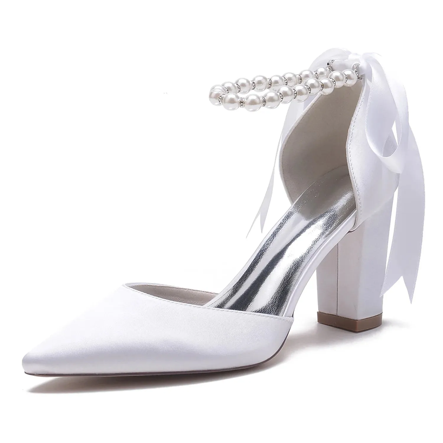 Funki Buys | Shoes | Women's Luxury Satin Tie Bridal Shoes